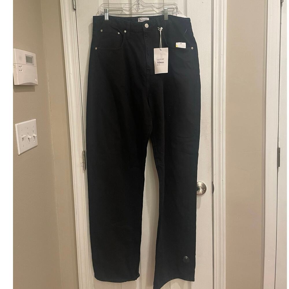 FRAME Film Maker Black Denim Jeans, A51